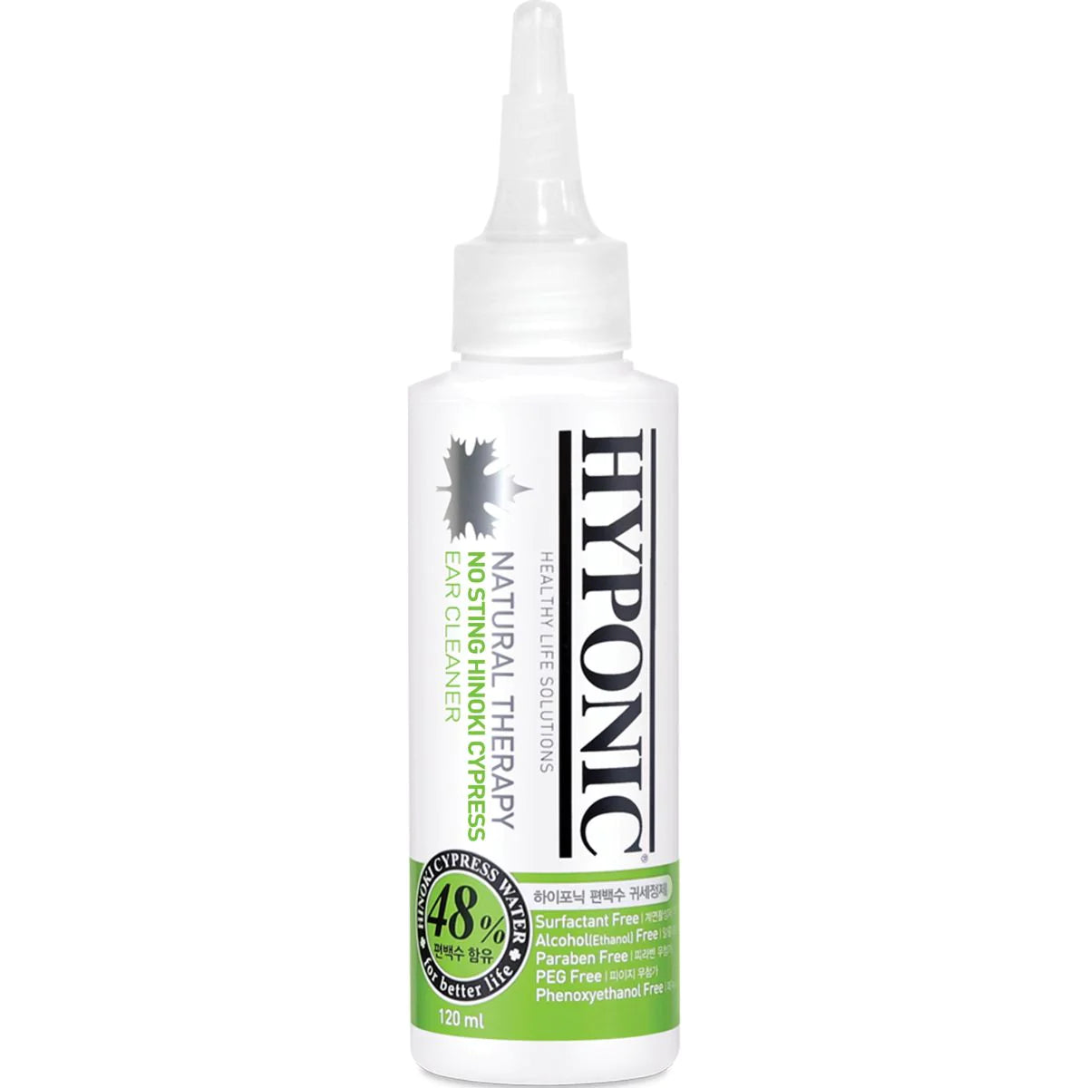 HYPONIC No-Sting Hinoki Cypress средство для чистки ушей для всех собак. 